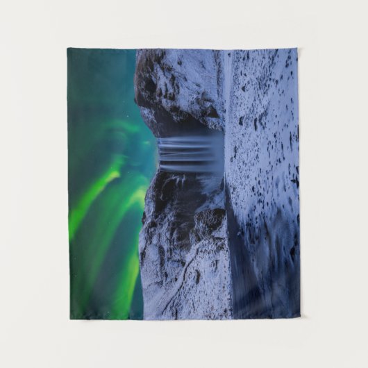 Waterfalls | Skógafoss Waterfall Wandkleed (Voorkant)