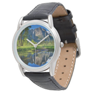 Waterfalls Yosemite Falls, California Horloge