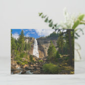 Waterfalls | Yosemite National Park Bedankkaart (Staand voorkant)