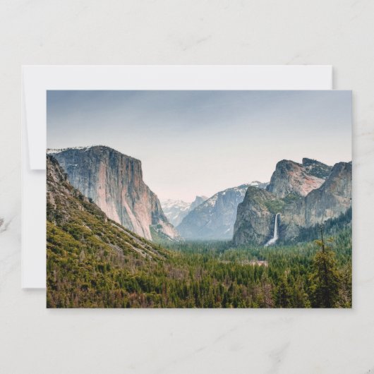 Waterfalls | Yosemite Valley National Park Bedankkaart (Voorkant)