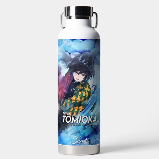 Waterfles (32 oz) Wit (Voorkant)