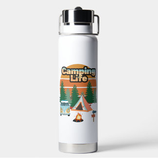 Waterfles Camping leven