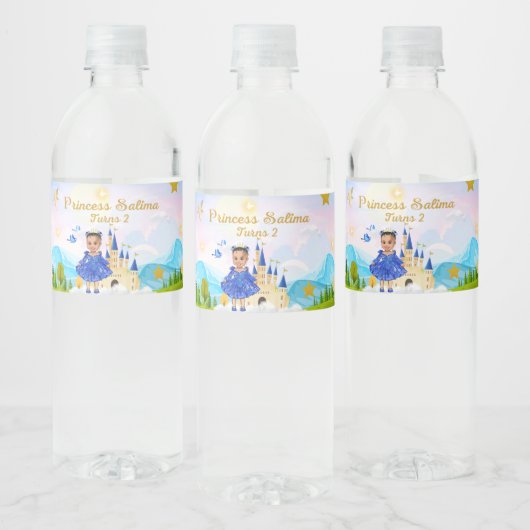 waterfles etiket (Flessen)