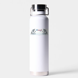 Waterfles geïsoleerde tumbler