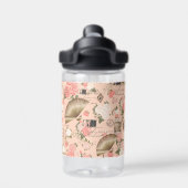 Waterfles "gekoesterd begin" (Achterkant)