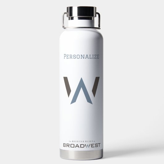 Waterfles - grote Logo (Achterkant)