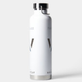 Waterfles - grote Logo (Links)