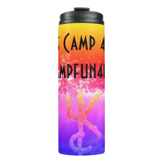 Waterfles Helder Super Cool Thermosbeker (Voorkant)