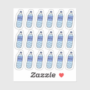 Waterfles Hydrate Herinnering Zelfzorg Tracker Sticker