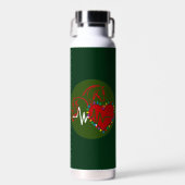 Waterfles Kerstmis Logo (Voorkant)
