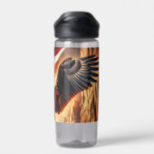 Waterfles met American Eagle (Achterkant)