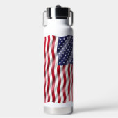 Waterfles met Amerikaanse vlag (Voorkant)