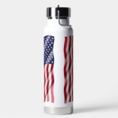 Waterfles met Amerikaanse vlag (Links)