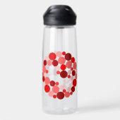 waterfles met bubbelcirkel (Achterkant)