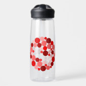 waterfles met bubbelcirkel (Voorkant)