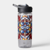 Waterfles met Colombiaanse kleuren Design (Rechts)