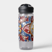 Waterfles met Colombiaanse kleuren Design (Voorkant)