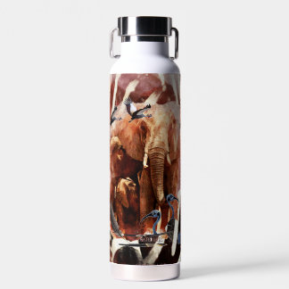 Waterfles met de geest van de wildernis