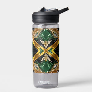 Waterfles met Jamaicaanse kleuren Design