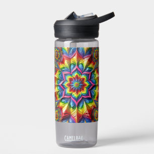 Waterfles met LGBT-kleuren ontwerp
