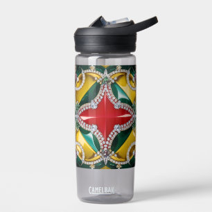 Waterfles met Los Angeles Kleuren Design