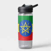 Waterfles met vlag van Ethiopië (Links)