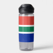 Waterfles met vlag van Zuid-Afrika (Achterkant)