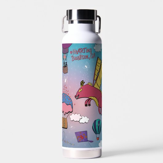 Waterfles - Sprinkles (Voorkant)