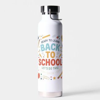 Waterfles Terug naar School voor Kinderen & Studen