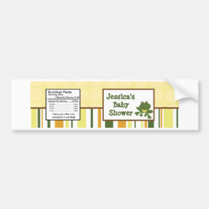 Waterflesetiket Oerwoud Baby's Bumpersticker