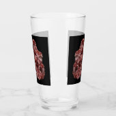 Waterflesje Glas (Links)