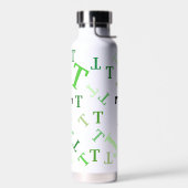 Waterflesje - Jumble Letters in Green Waterfles (Links)
