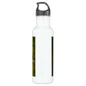 Waterflesje met een milde reflectie waterfles  (Achterkant)