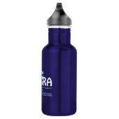 Waterflesje met lompen waterfles (Rechts)