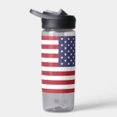 Waterflesje met vlag van de VS Waterfles (Rechts)