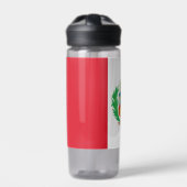 Waterflesje met vlag van Peru Waterfles (Voorkant)