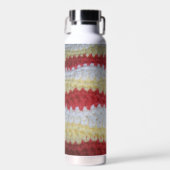 Waterflesje - Warm Afghan Waves Waterfles (Voorkant)