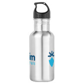 Waterflesje Waterfles (Achterkant)