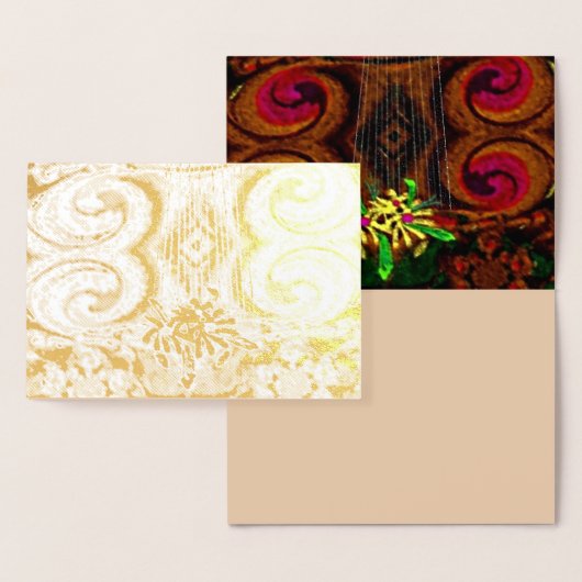 "Waterfontein in Mexico" Blanco Kaart (Display)