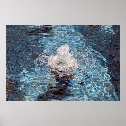 Waterfontein Poster (Voorkant)