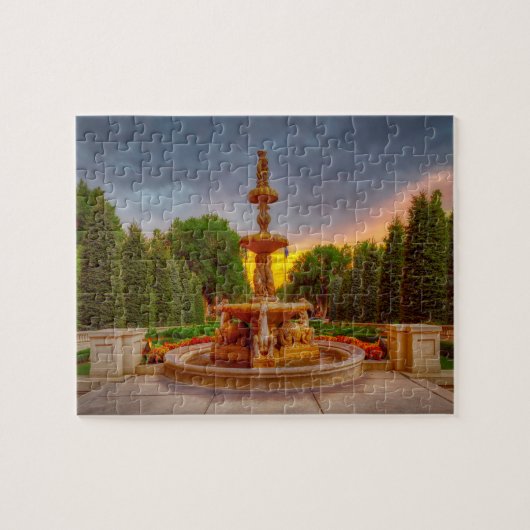 Waterfonteinen Colorado Springs Legpuzzel (Horizontaal)
