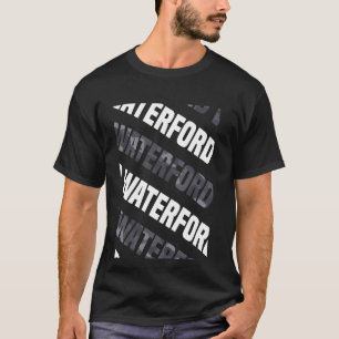 Waterford Camo Pattern Grey Camouflage T-shirt