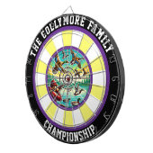 Waterfowl Flight Rustic Wall Art Dartbord (Voorkant Rechts)