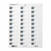 Waterfront Bridgetown Barbados Etiket (Full Sheet)