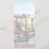 Waterfront Bridgetown Barbados Menu Mariage (Dos)