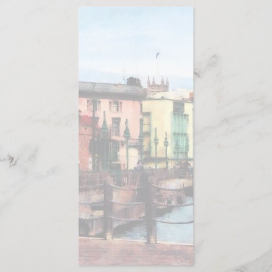 Waterfront Bridgetown Barbados Menu Mariage (Dos)