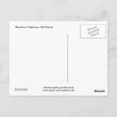 Waterfront, Edgartown, MA Vintage Briefkaart (Achterkant)