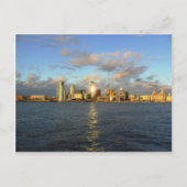 Waterfront, Mersey en Liverpool Briefkaart (Voorkant)
