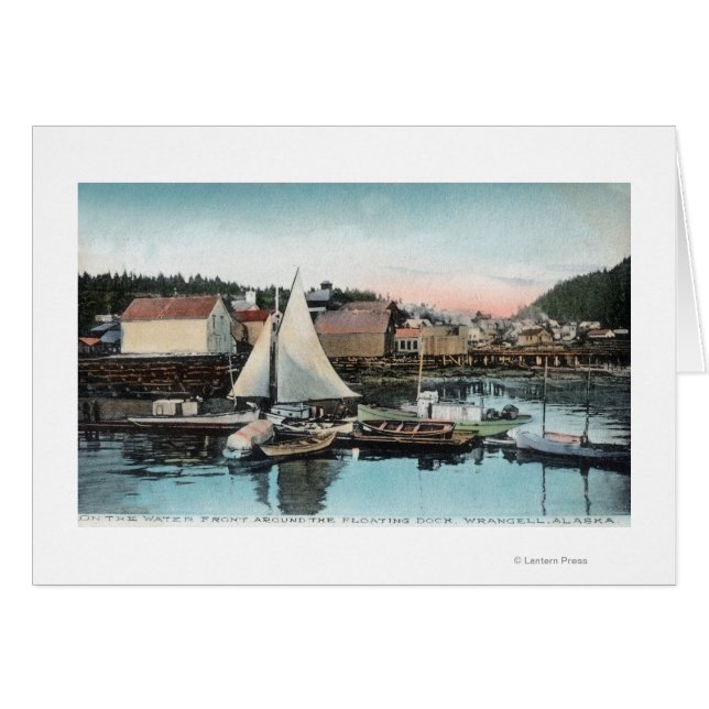 Waterfront-Uitzicht van het drijvend dok (Voorkant Horizontaal)