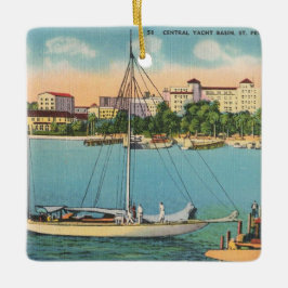 Waterfront van St. Petersburg Florida Keramisch Ornament